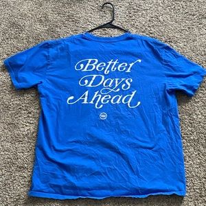 Young & Reckless “Better Days Ahead” Blue T-Shirt